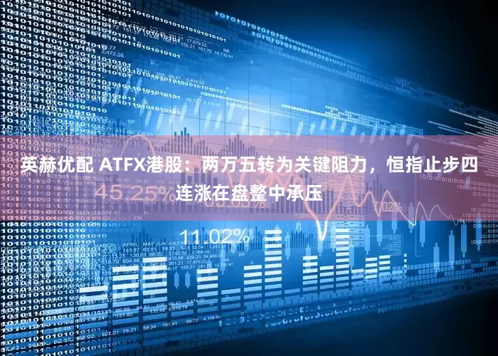 英赫优配 ATFX港股：两万五转为关键阻力，恒指止步四连涨在盘整中承压